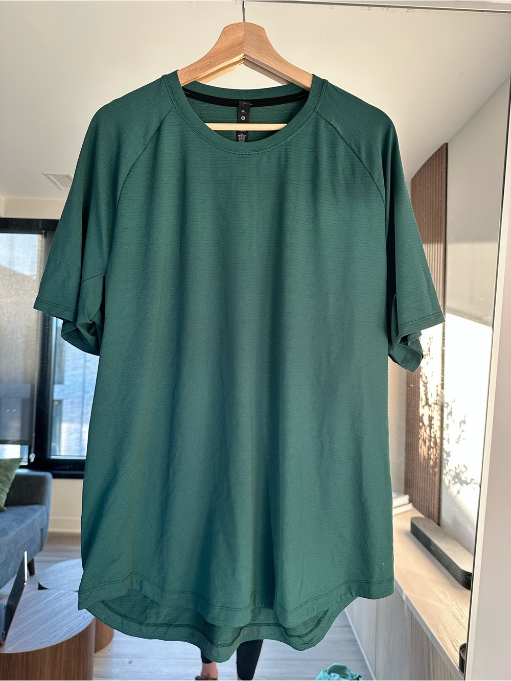 Lululemon Drysense Men's Performance Crew Neck Shirt - Deep Green